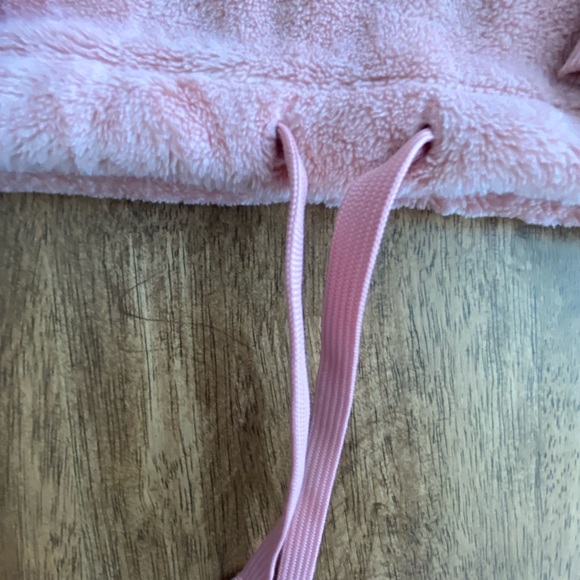 Old Navy Pink Teddy/Fleece Pullover - Picture 6 of 6